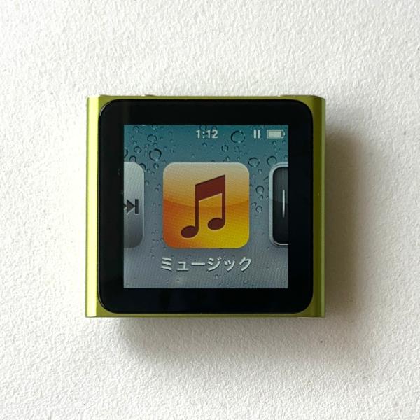 【動作確認済】Apple iPod nano 6世代 16GB　グリーン iPod nano Apple 第6世代（16GB）グリーン：MC696J/A : Centro - 通販