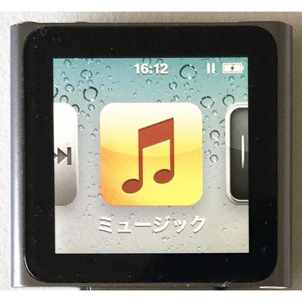 新品Apple iPod Nano 第6世代16GBグラファイト iPod nano Apple 第6世代（16GB）グラファイト：MC694J/A : Centro