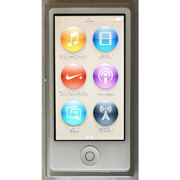 動作確認済み◆Apple iPod nano 第7世代 16GB MD480LL iPod nano Apple 第7世代（16GB）MD480LL：シルバー : Centro