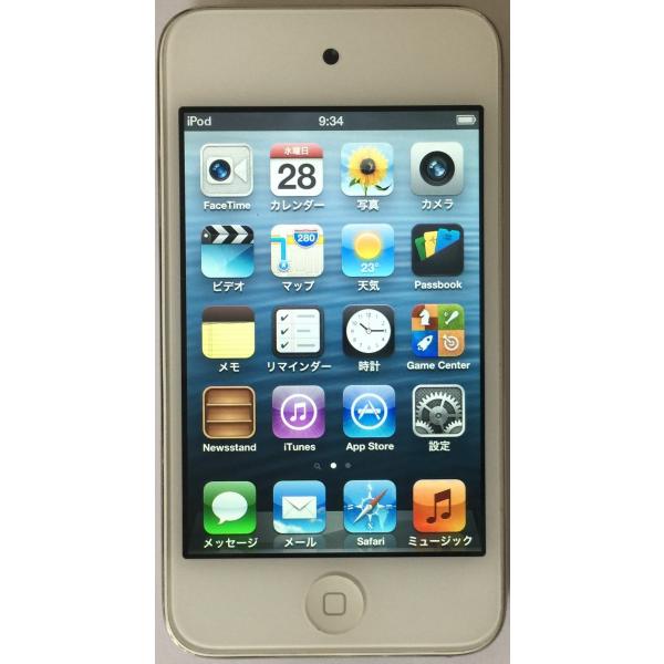 Apple iPod touch 第4世代（16GB）ホワイト ME179J/A :ipodtouch-4th-16gb-w-01
