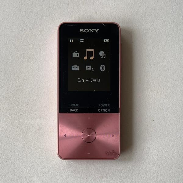SONY Walkman（ソニーウォークマン）Sシリーズ、NW-S313（4GB）ピンク 