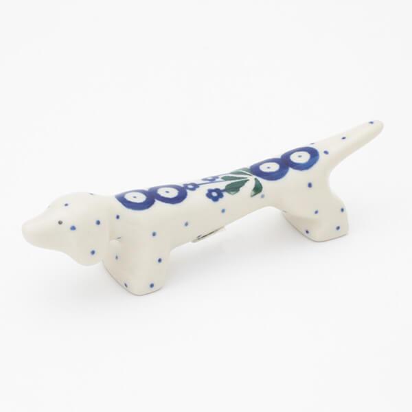 Ceramika Artystyzna カトラリーレスト犬 No.377Y Ceramika