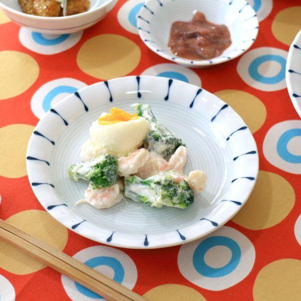渕十草 取り皿16.5cm 国産 美濃焼 和食が映える十草柄 小皿 渕十草 取り皿16.5cm 国産 美濃焼 和食が映える十草柄 小皿