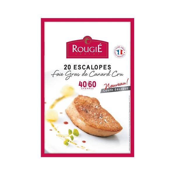 ROUGIE社フランス産フォアグラ・ド・カナール エスカロップ約40 - 60g
