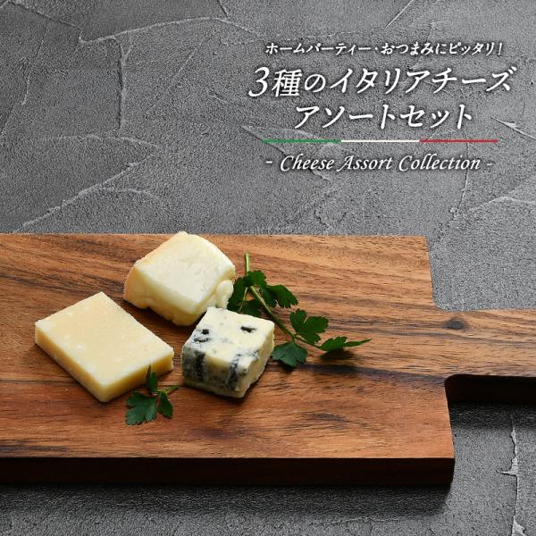 3種のイタリアチーズアソートセット［賞味期限：お届け後10日以上
