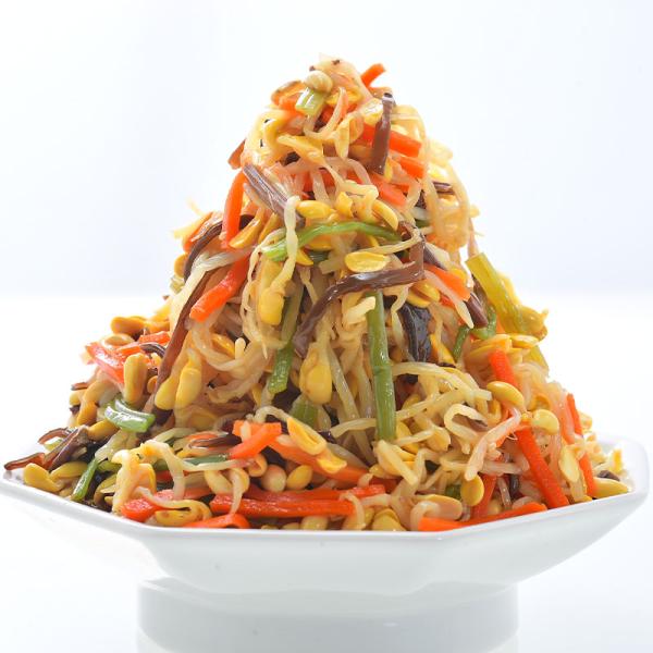 ビビンバもやし 1kg (固形量800g) ×16 大容量 常温保存 業務用 ［常温のみ］【送料無料】【3〜4営業日以内に出荷】 お惣菜 惣菜 総菜