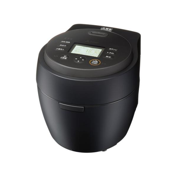 MITSUBISHI NJ-BW10F-B 炊飯器 1.0L ブラック 本炭釜 三菱電機(MITSUBISHI) 炊飯器 紬 NJ-BW10F-B (炭漆黒)新品