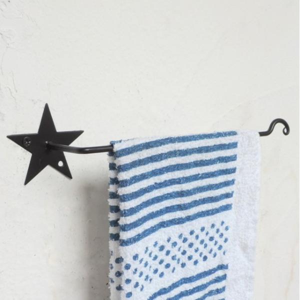 職人手作り ハンドメイド アイアン雑貨 星と片側カールのタオルハンガー Buyee Servicio De Proxy Japones Buyee Compra En Japon