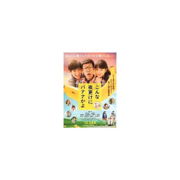 映画チラシ／こんな夜更けにバナナかよ（大泉洋、高畑充希）Ｂ　横並び