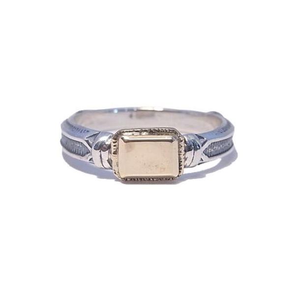 Rusty Thought Combination Signet Ring : CG-STORE - 通販