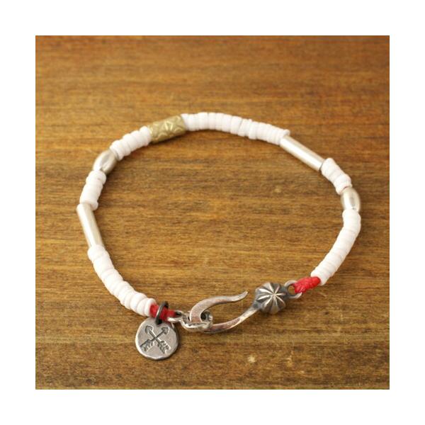 アティース Atease SILVER & SHELL BZ BRACELET : CG-STORE