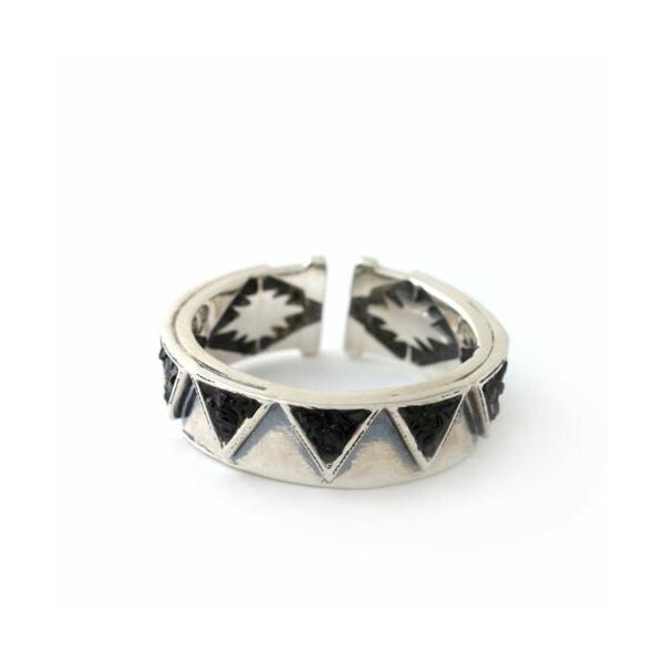 GARDEN OF EDEN ONYX TRIANGLE RING