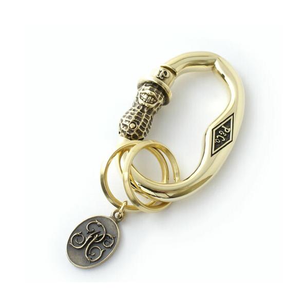 PEANUTS＆CO Peanuts&Co. PEANUTS CARABINER BRASS : CG-STORE - 通販