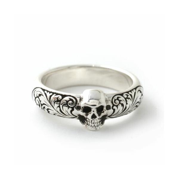 アクセサリー Flash Point/Tiny Skull Ring Engraved 21 FLASH POINT（フラッシュポイント） FLASH POINT TINY SKULL RING