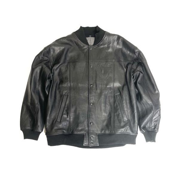 ジャケット・アウター YOUSED REMAKE LEATHER STADIUM JUMPER cg-store_23aw01