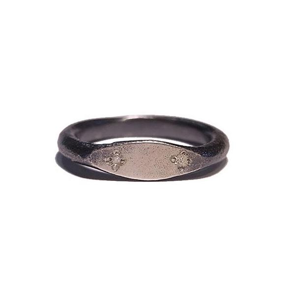 Rusty Thought Signet Ring Diamond : CG-STORE - 通販 - Yahoo
