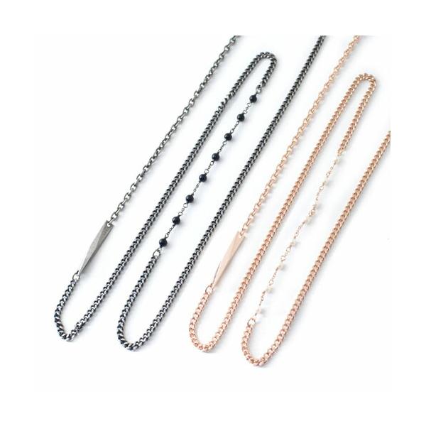 佐藤健さん着用 Atease SWITCHING CHAIN NECKLACE アティース Atease RANDOM CHAIN NECKLACE 佐藤健さん着用 : CG