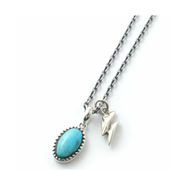 Atease TURQUOISE THUNDER NECKLACE SV