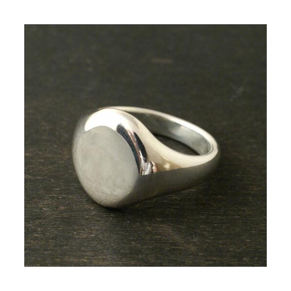 Atease PLAIN SIGNET RING OVAL