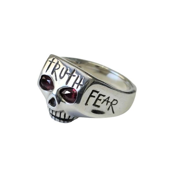 フラッシュポイント JIMSKULL NEVER FEAR TRUTH ルビー FLASH POINT（フラッシュポイント） Flash Point JIMSKULL RING JOHNNY