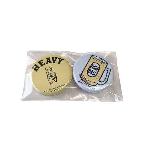mollive Heavy OZ HEAVY PEACE HIGHBALL BADGE
