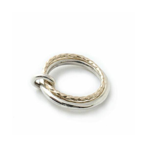 molliveLINK RING SMALL K10&amp;SV925　C*G LIMITED