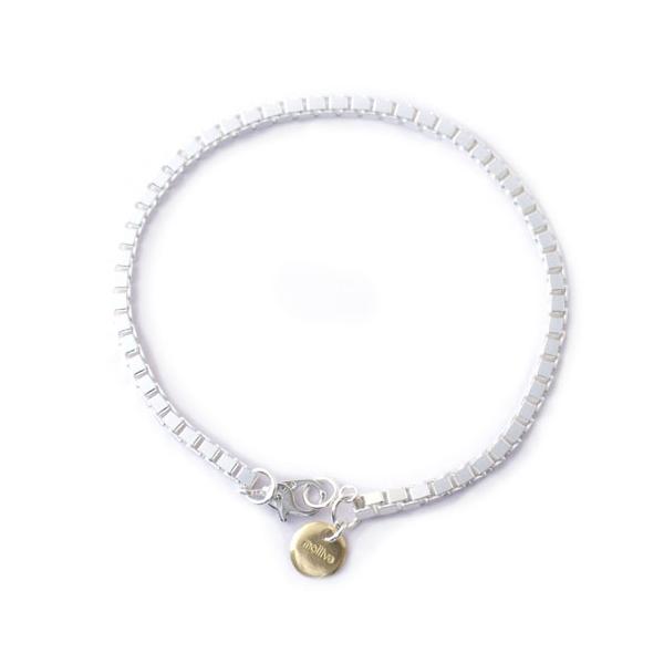 mollive BOX CHAIN BRACELET NEW