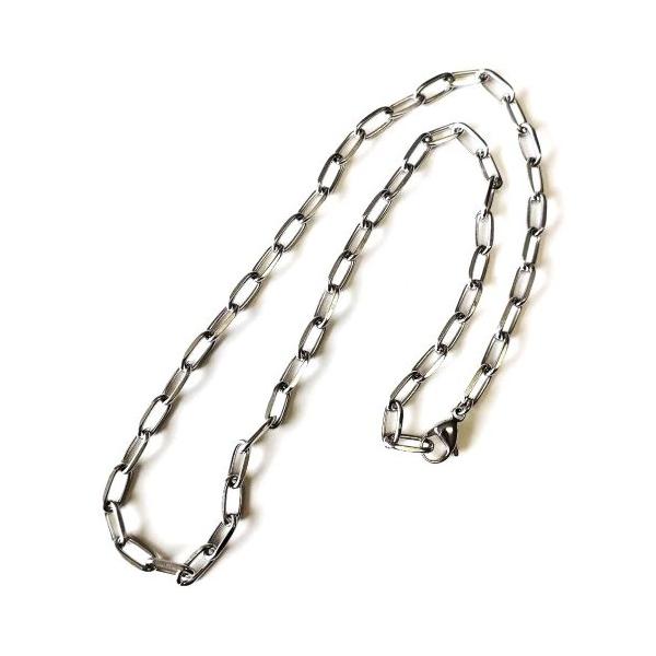 mollive・STAINLESS STEEL CHAIN NECKLACE AZUKI-L.