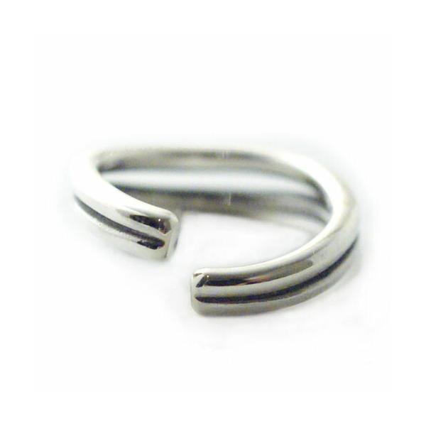 誕生日プレゼントMollive OVERLAP RING SV 佐藤健さん着用 メンズ