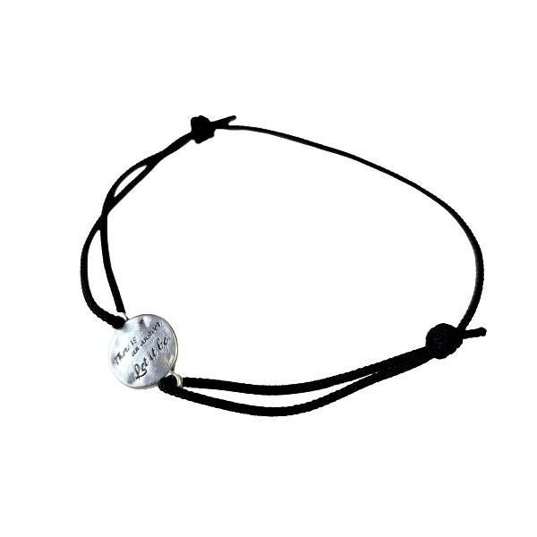 VANTIQUE LET IT BE CORD BRACELETANKLET