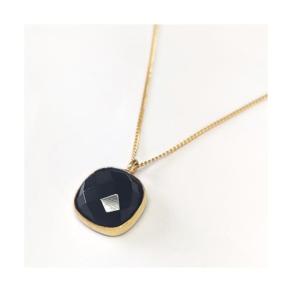 スノーマン深澤辰哉さん着用モデル  Vantique GOLD ONYX SIGNET TYPE NECKLACE