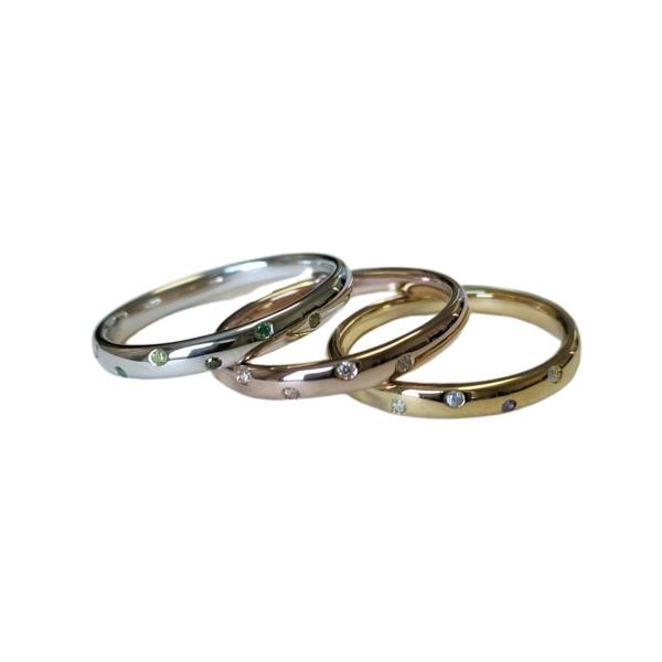 VANTIQUE VINTAGE STYLE GRADATION 7 STARS RING.スノーマン深澤辰哉さん着用モデル。