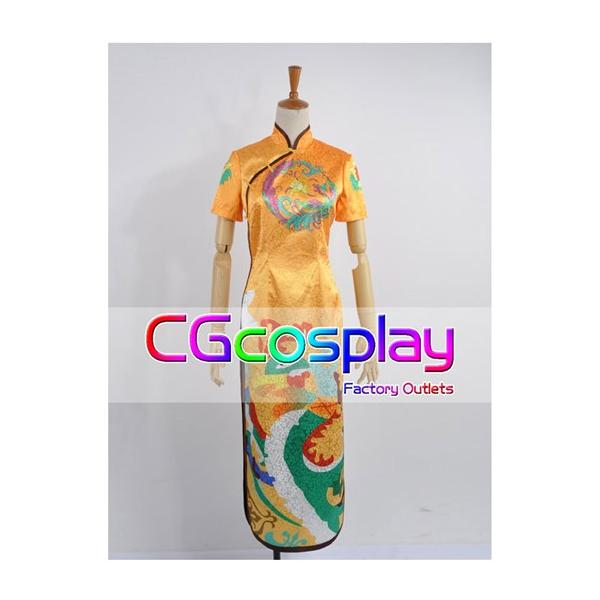 送料無料 キャラクター衣装 激安 Vocaloid ボーカロイド コスプレ衣装 チャイナドレス Seeu コスプレ衣装 Htv0138 Cgcosplayコスプレ衣装通販