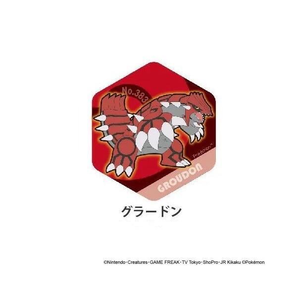 アイアップ ポケットモンスター ハニカムアクリルマグネット BIG　グラードン