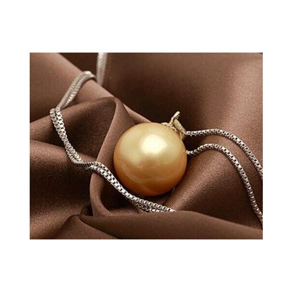 K18 14mmゴールドパール】セット 南洋真珠 青い宝石【映える】