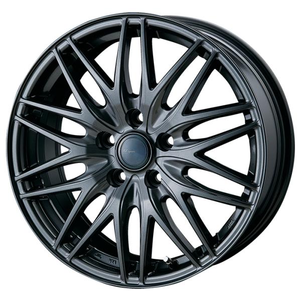新製品 1本価格 18インチ アルミホイール 18x7.5J 5H 114.3 +48 インターミラノ AZスポーツ ML10 ダークグレーメタリック※ボーナス