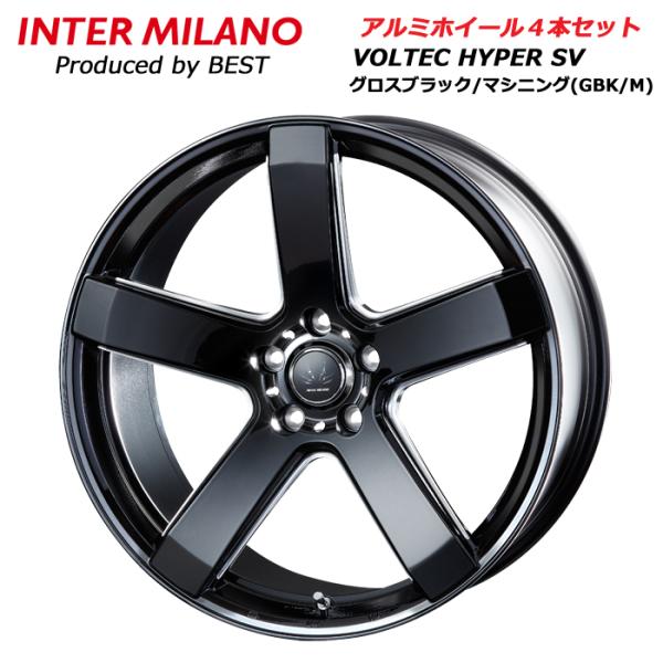 4本セット 20インチ アルミホイール 8.5J 5穴 114.3 +35 インター 