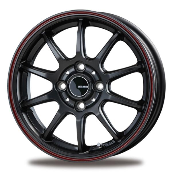 INTER MILANO 正規品 4本セット 軽自動車 14インチ アルミホイール 4.5 