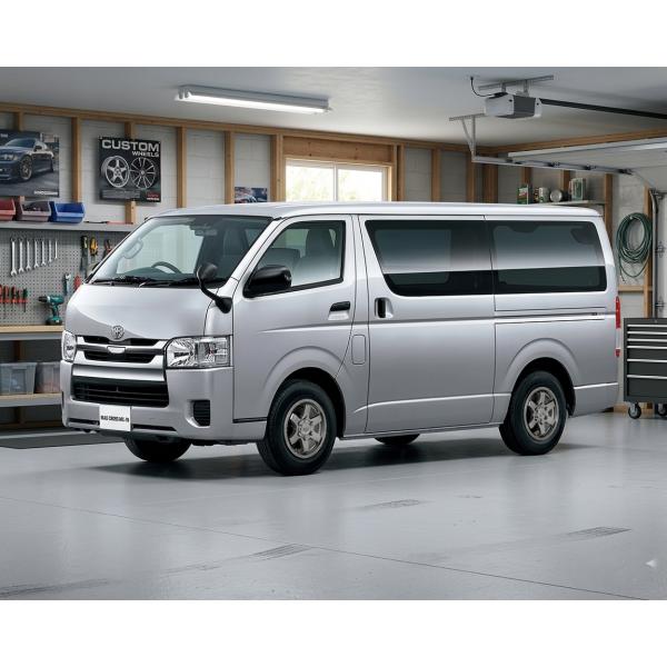 アルミホイール 15インチ 4本セット ハイエース 15×6.0 +33 139.7 6H ホットスタッフ マッドクロス MC-76 ダークシルバー
