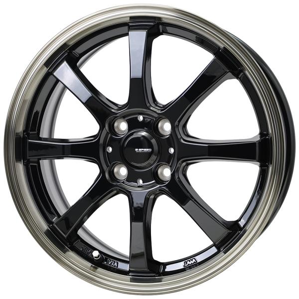 引取り限定　ホットロッドホイール　15インチ5穴 HOT STUFF（ホットスタッフ） 軽量アルミホイール 15インチ 4本セット
