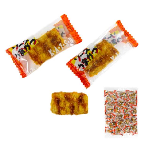 ソースうまかつ 150g ラージサイズ メール便 ポスト投函 おつまみ チャーム