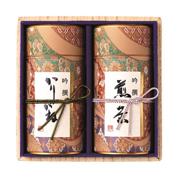 ギフトにお勧め】水 錦-2 煎茶雁ヶ音 若竹:100g(缶入)&宇治煎茶 初つみ