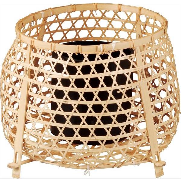 花入 鵜籠 大　淡々斎好　紙箱入　茶道具　華道具　花器　花籠　竹入子 花入 鵜籠 大 淡々斎好 紙箱入 茶道具 華道具 花器 花籠 竹