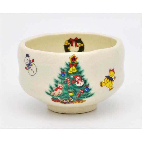 【クリスマス】小茶碗　クリスマスツリー　豊窯（化粧箱）