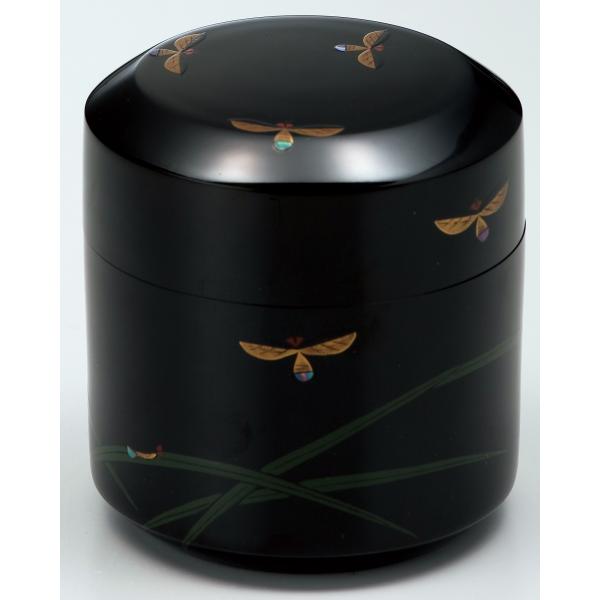 中村宗悦　即中斎好写　蛍早苗　雪吹　棗　茶道具 茶道具 なつめ お薄器 雪吹茶器 早苗蛍 即中斎好写し 中村宗悦作