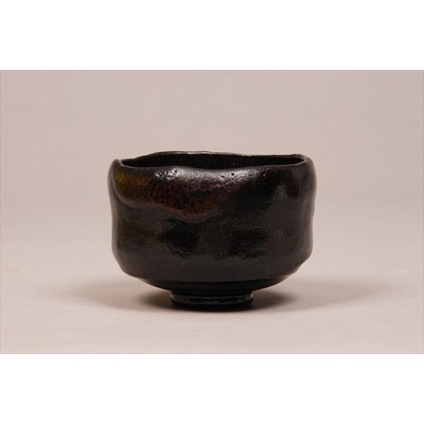 黒楽/Kuro Raku 茶碗/chawan/teabowl : 茶道具 銘茶 左座園
