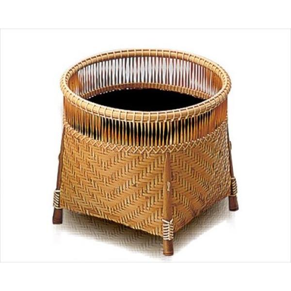 茶道具/炭斗】清風篭炭斗 淡々斎好写 和田菁竺作（桐箱） : 茶道具