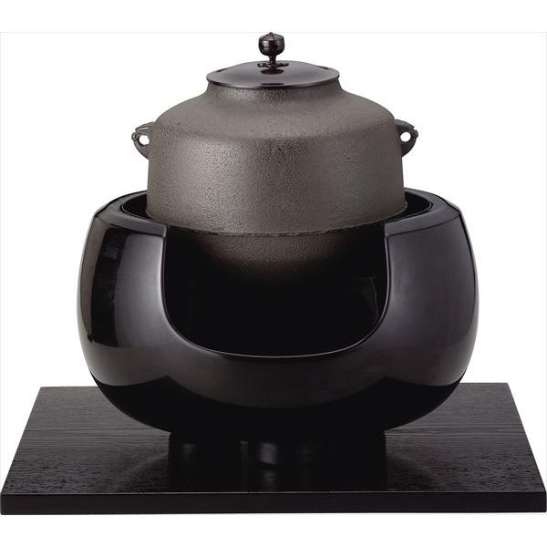 茶道具／釜／風炉】風炉釜 阿弥陀堂 菊地政光作（桐箱） : 茶道具 銘茶