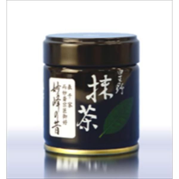 抹茶 八女茶 星野製茶園 妙峰の昔 40g缶 星野製茶園 抹茶 福岡/八女/ 妙峰の昔40g（濃茶）表千家而妙斎宗匠御好