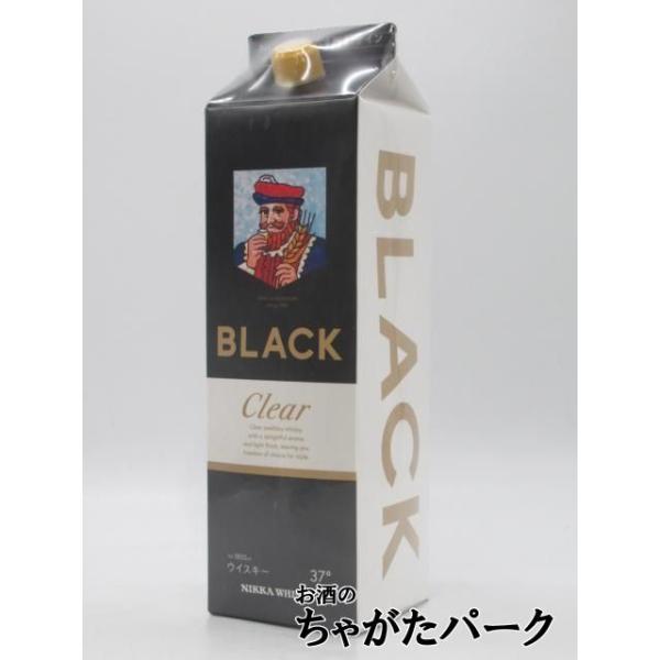ブラックニッカ ニッカブラックニッカクリア紙パック37度1800ml : お酒